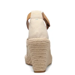 TOMS Wedges|Women's , Marisol Sandal Natural