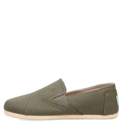 TOMS Flats|Women's , Redondo Slip-On Olive