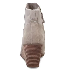 TOMS Boots|Women's , Sadie Boot Grey Suede