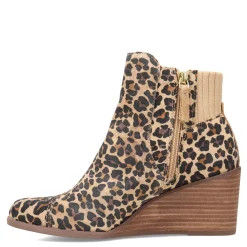 TOMS Wedges|Women's , Sadie Boot Leopard