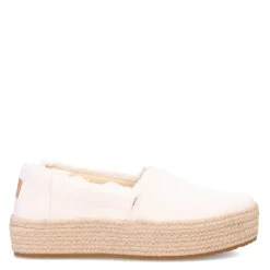 TOMS Slip-On Shoes|Women's , Valencia Slip-On White