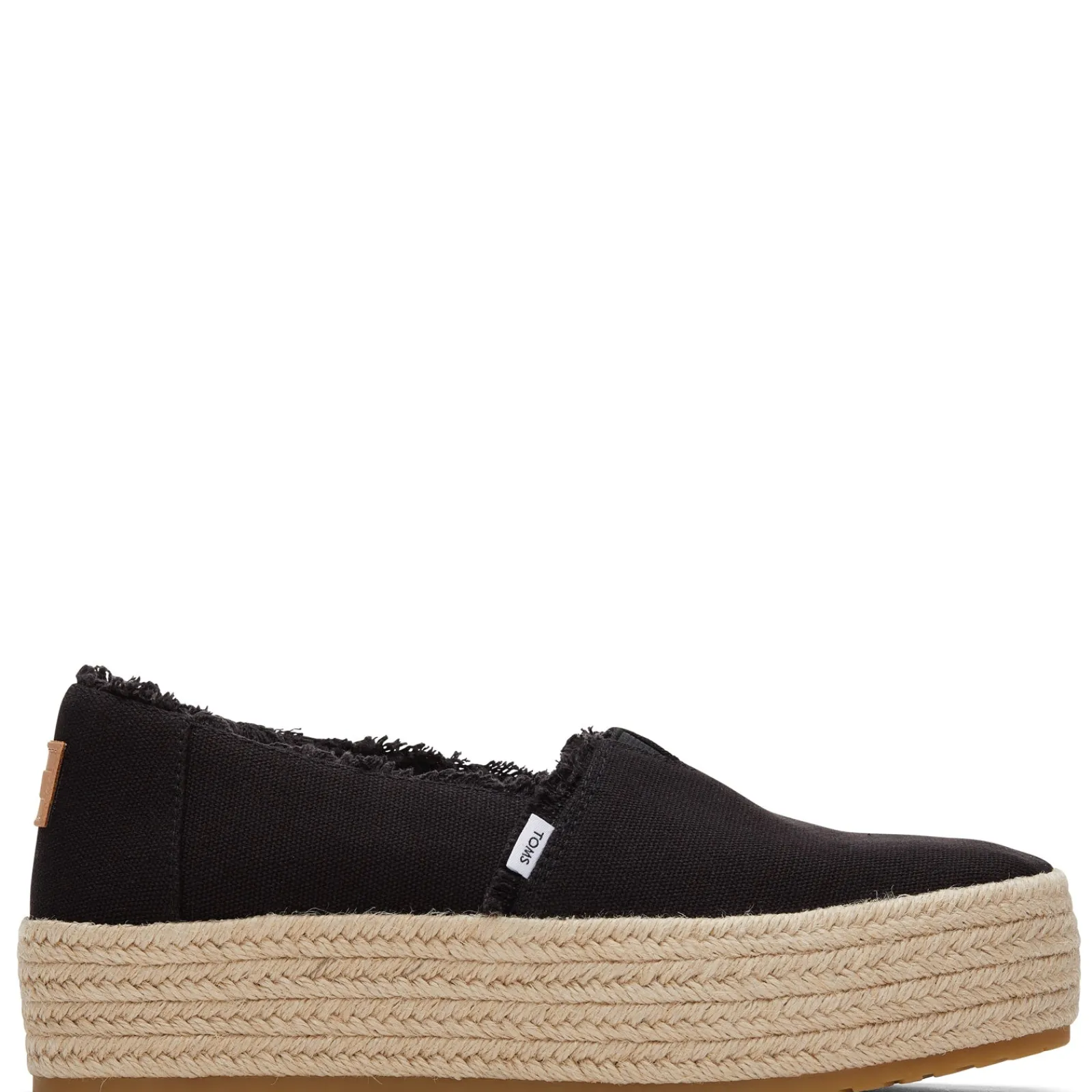 TOMS Slip-On Shoes|Women's , Valencia Slip-On Black