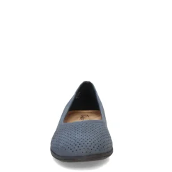 Trotters Flats|Women's , Darcey Flat Denim Blue