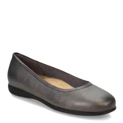 Trotters Flats|Women's , Darcey Flat Pewter