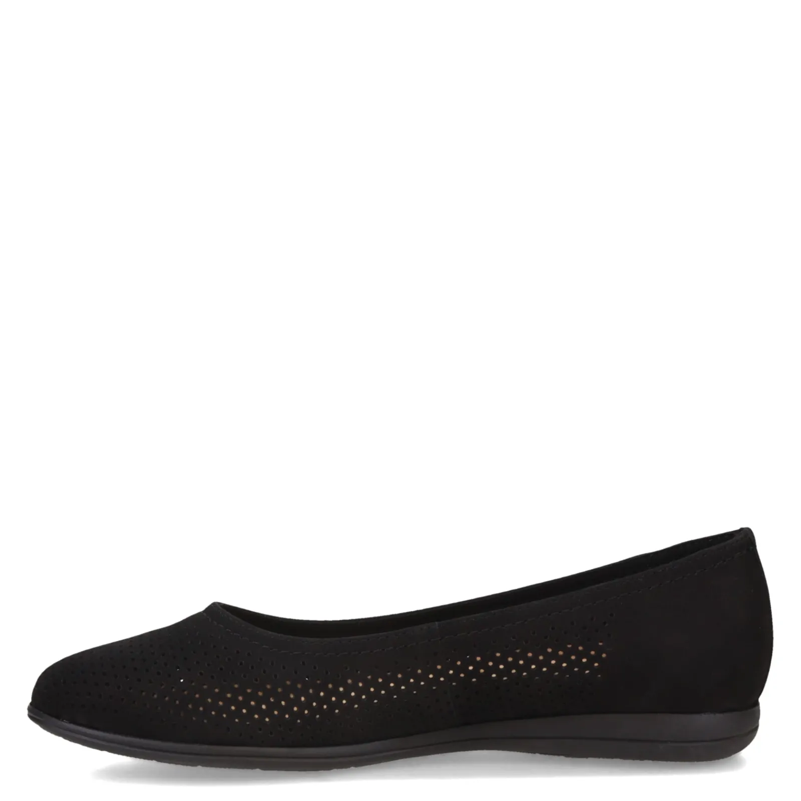 Trotters Flats|Women's , Darcey Flat Black Perf
