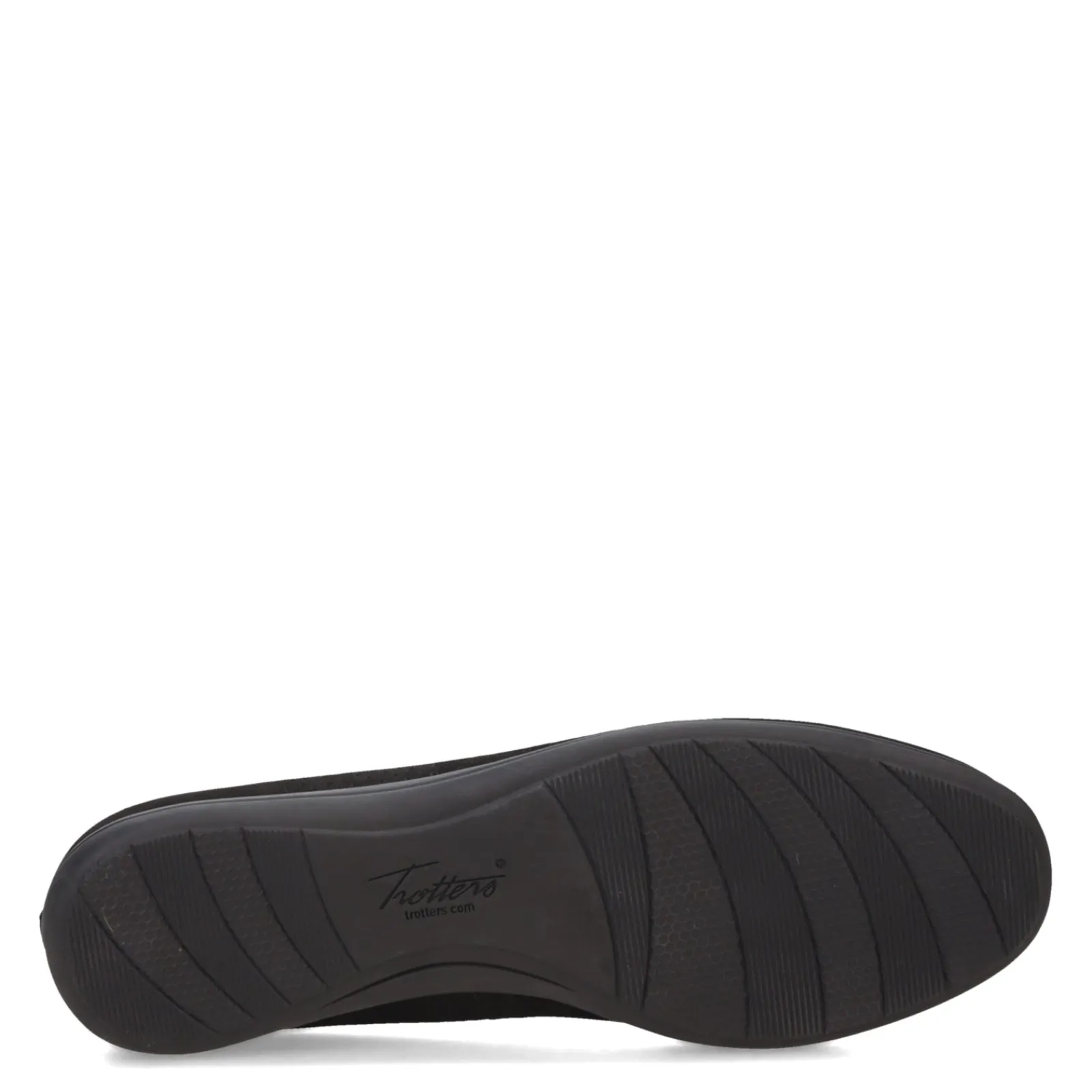 Trotters Flats|Women's , Darcey Flat Black Perf