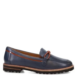 Trotters Flats|Women's , Deanna Loafer Navy