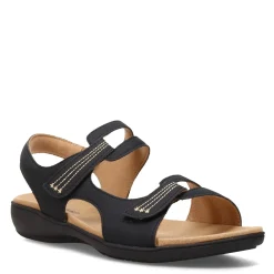 Trotters Sandals|Women's , Katarina Sandal Black Nubuck