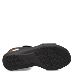 Trotters Sandals|Women's , Katarina Sandal Black Nubuck