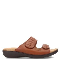 Trotters Sandals|Women's , Rhianna Sandal Luggage