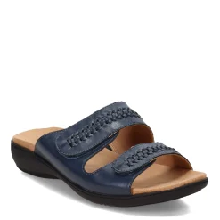 Trotters Sandals|Women's , Rhianna Sandal Navy