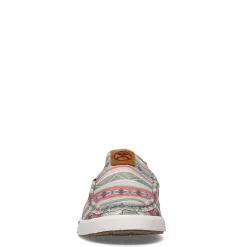 Twisted X Loafers|Women's , Hooey Loper Slip-On Pink Multi