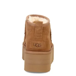 UGG Boots|Women's , Classic Ultra Mini Platform Boot Chestnut
