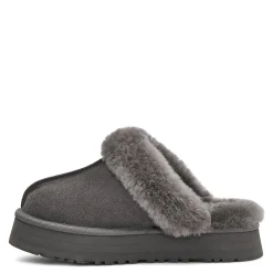 UGG Slip-On Shoes|Women's , Disquette Slipper Charcoal