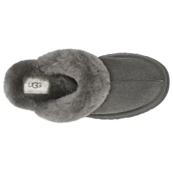 UGG Slippers|Women's , Disquette Slipper Charcoal