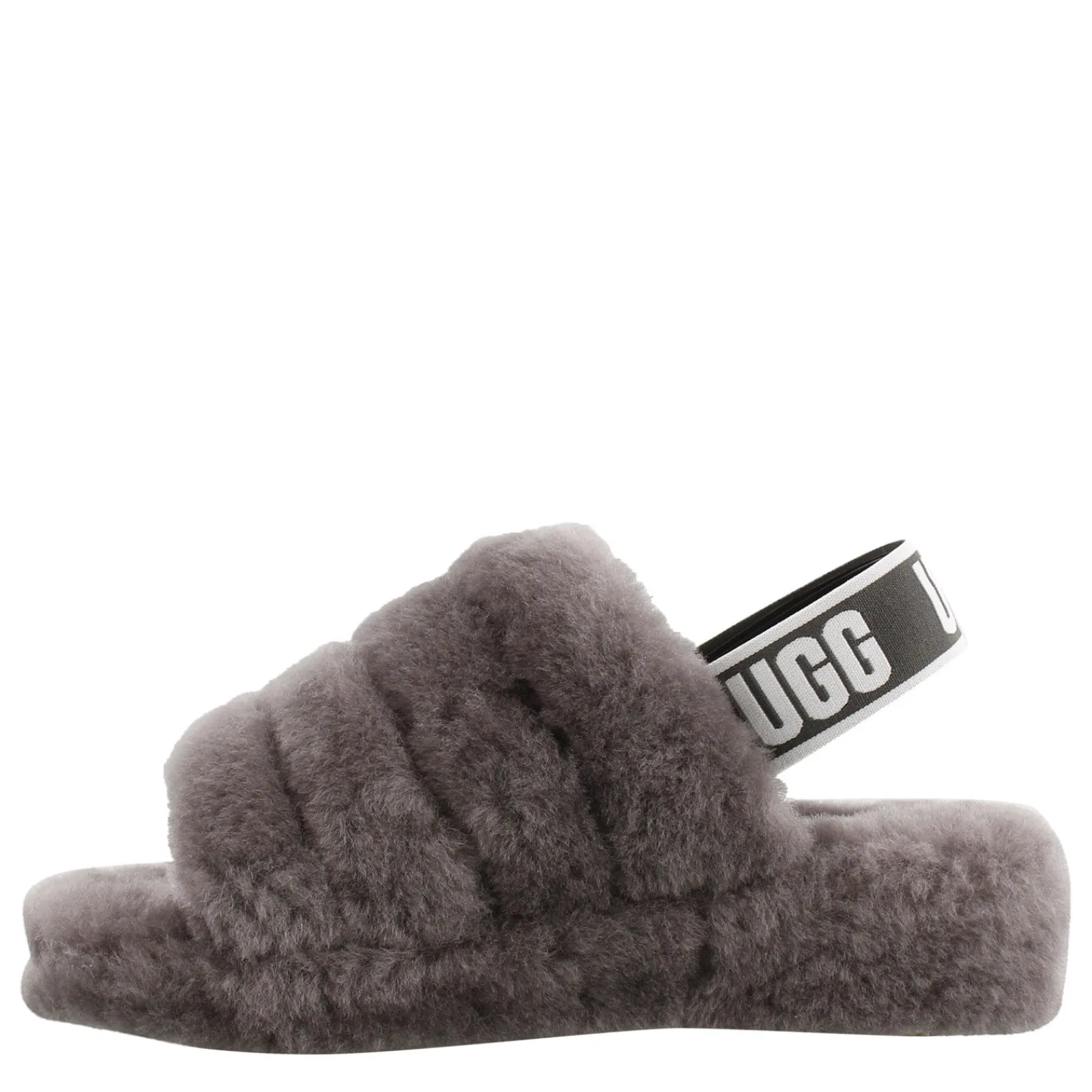 UGG Slippers|Women's , Fluff Yeah Slide Brown