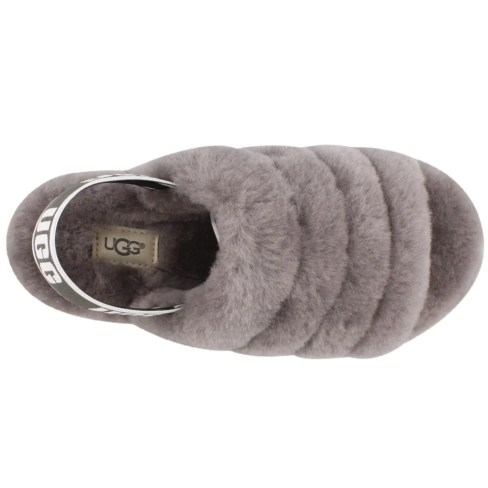 UGG Slippers|Women's , Fluff Yeah Slide Brown