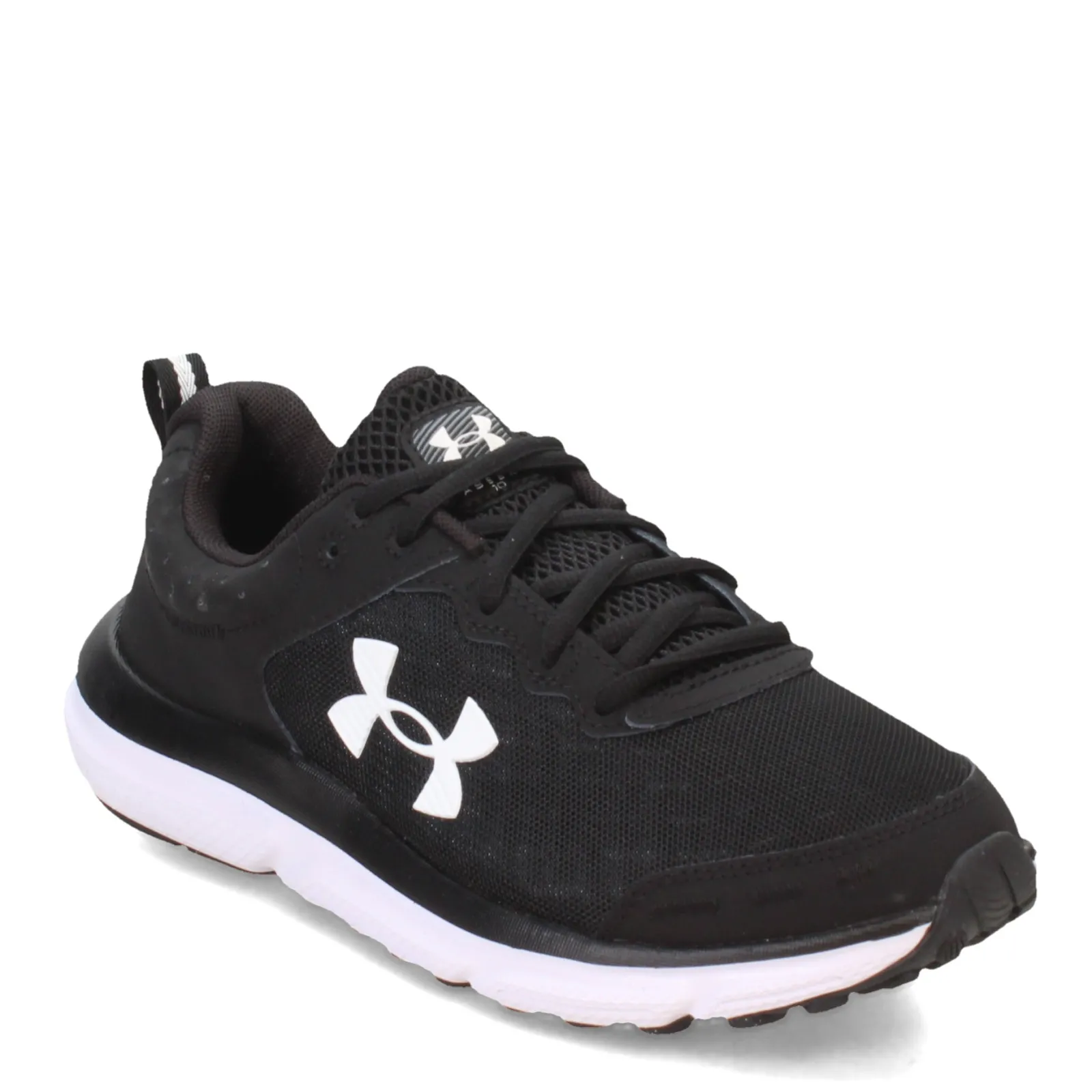 Under Armour Sneakers & Athletic|Women's , Charged Assert 10 Running Shoe - Wide Width Black/White