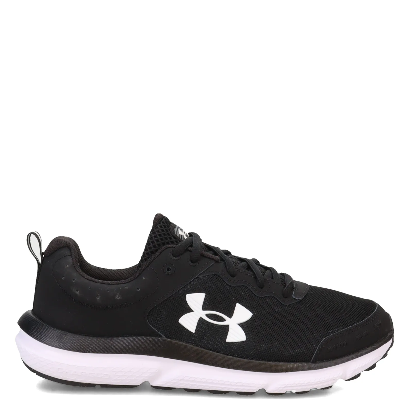 Under Armour Sneakers & Athletic|Women's , Charged Assert 10 Running Shoe - Wide Width Black/White