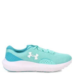 Under Armour Sneakers & Athletic|Women's , Charged Surge 4 Running Shoe Radial Turquoise/Circuit Teal/White