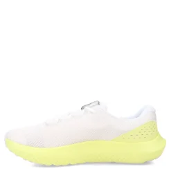 Under Armour Sneakers & Athletic|Women's , Charged Surge 4 Running Shoe White/Sonic Yellow/Black