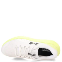 Under Armour Sneakers & Athletic|Women's , Charged Surge 4 Running Shoe White/Sonic Yellow/Black