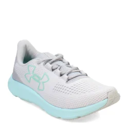Under Armour Sneakers & Athletic|Women's , Charged Pursuit 3 Running Shoe Grey/Turquoise