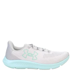 Under Armour Sneakers & Athletic|Women's , Charged Pursuit 3 Running Shoe Grey/Turquoise
