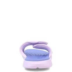 Under Armour Sneakers & Athletic|Women's , Ignite 7 Slide Sandal Baja Blue/Nebula Purple