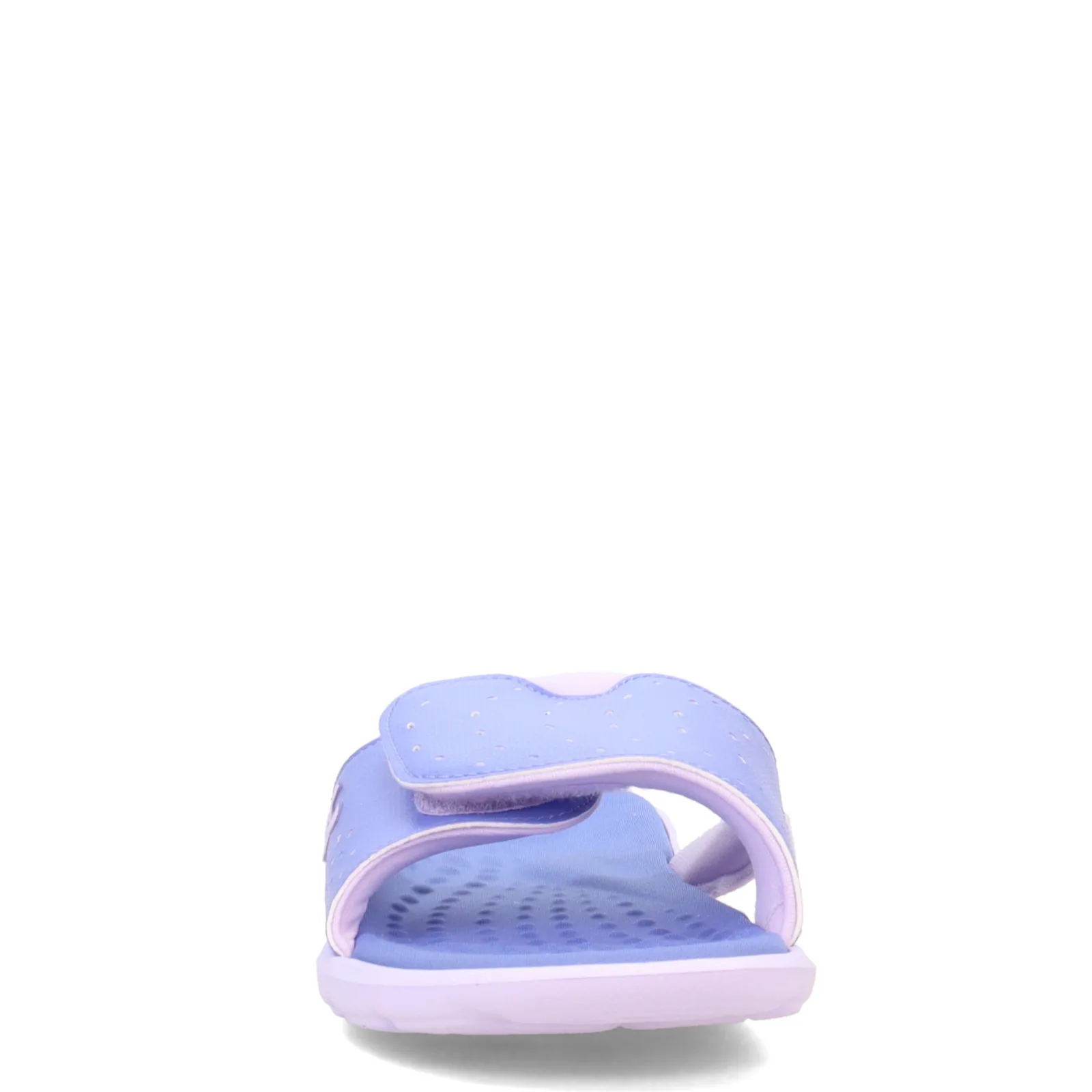 Under Armour Sandals|Women's , Ignite 7 Slide Sandal Baja Blue/Nebula Purple