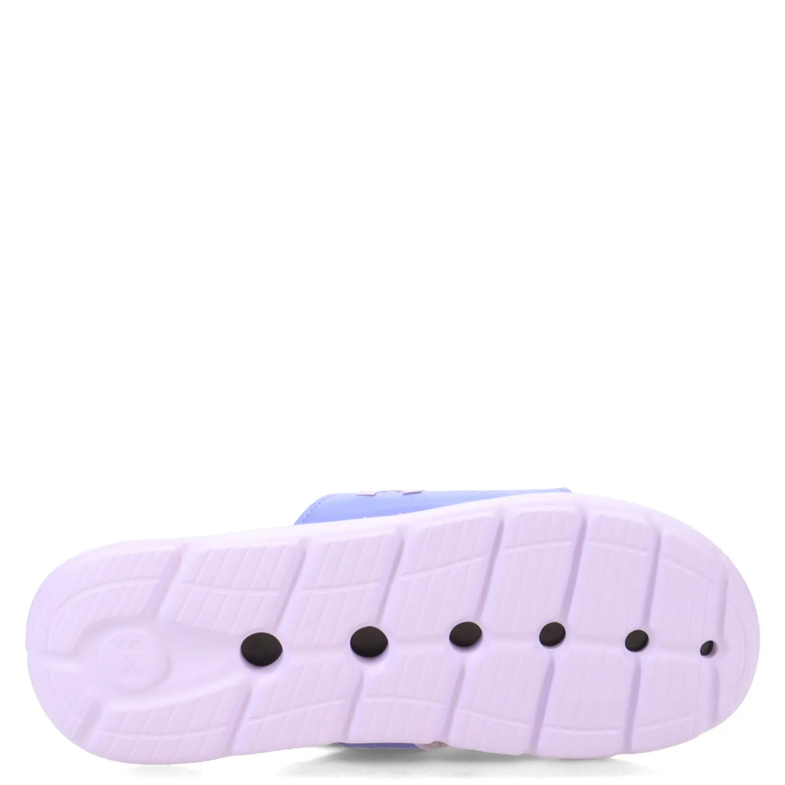 Under Armour Sandals|Women's , Ignite 7 Slide Sandal Baja Blue/Nebula Purple