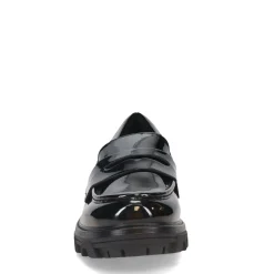 Unisa Slip-On Shoes|Women's , Wennie Loafer Black Patent