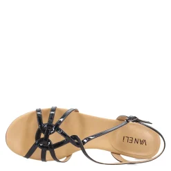 Vaneli Sandals|Women's , Boon Sandal Navy Patent