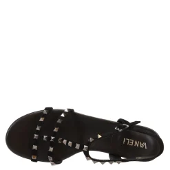 Vaneli Sandals|Women's , Brunel Sandal Black Suede