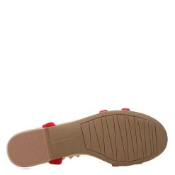 Vaneli Sandals|Women's , Brunel Sandal Red Suede
