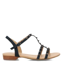 Vaneli Sandals|Women's , Brunel Sandal Navy Suede