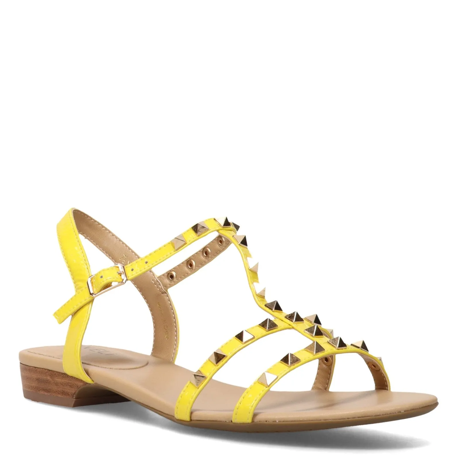 Vaneli Sandals|Women's , Brunel Sandal Yellow Patent