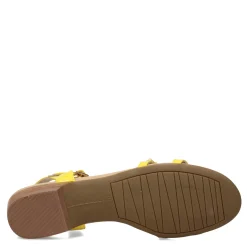 Vaneli Sandals|Women's , Brunel Sandal Yellow Patent