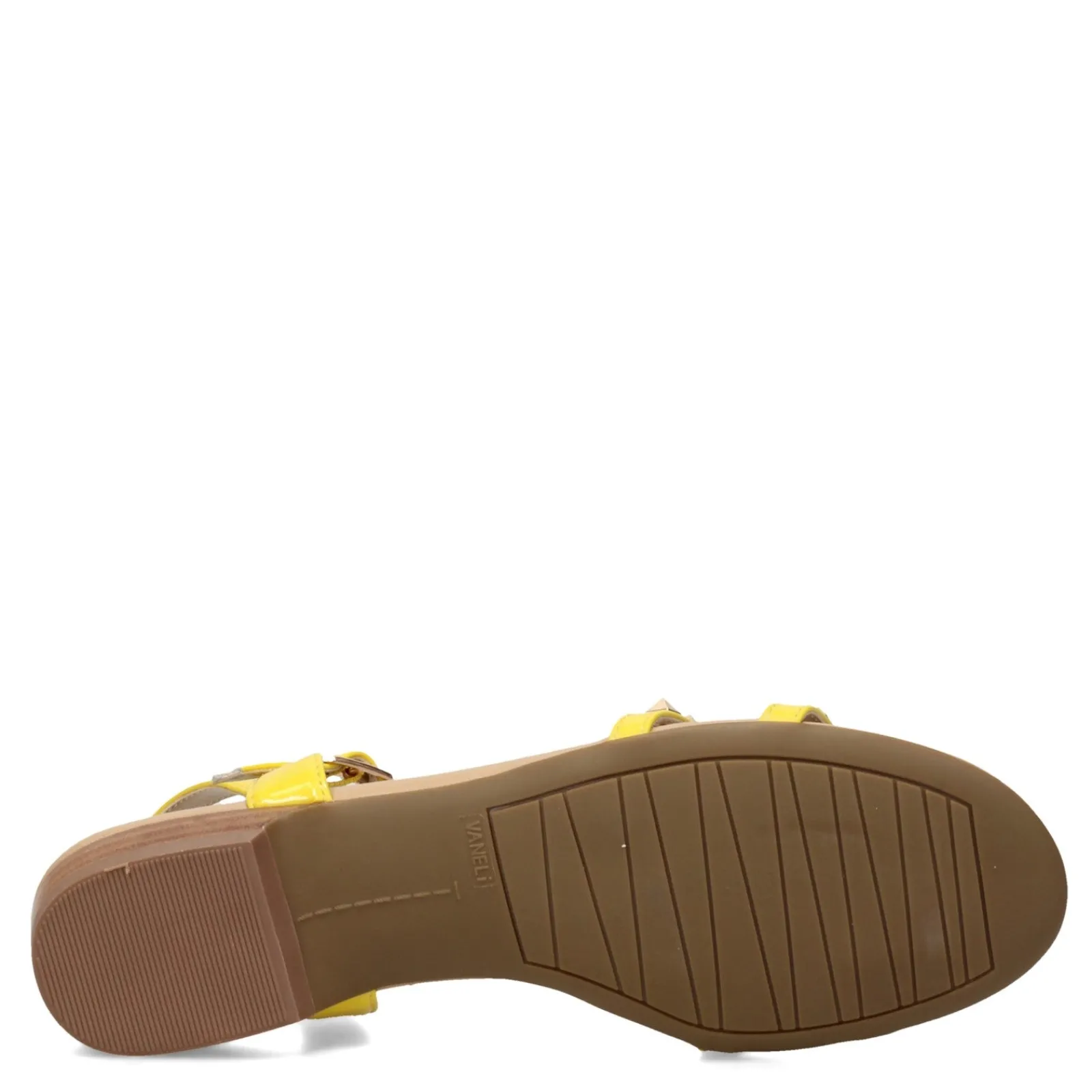 Vaneli Sandals|Women's , Brunel Sandal Yellow Patent