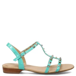 Vaneli Sandals|Women's , Brunel Sandal Turquoise Patent