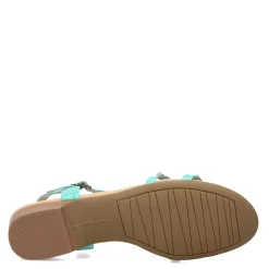 Vaneli Sandals|Women's , Brunel Sandal Turquoise Patent