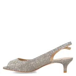 Vaneli Sandals|Women's , Buckie Sandal Platinum