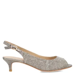 Vaneli Pumps & Heels|Women's , Buckie Sandal Platinum