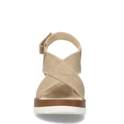 Vaneli Wedges|Women's , Carlin Sandal Natural
