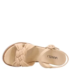 Vaneli Sandals|Women's , Clew Sandal Ecru