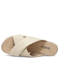 Vaneli Sandals|Women's , Edyta Sandal White