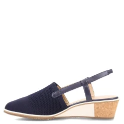 Vaneli Sandals|Women's , Greer Slip-On Navy