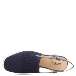 Vaneli Wedges|Women's , Greer Slip-On Navy