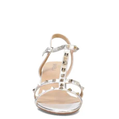 Vaneli Sandals|Women's , Midge Sandal Silver