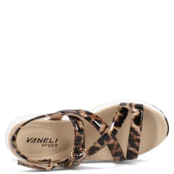 Vaneli Sandals|Women's , Trevin Sandal Leopard Patent